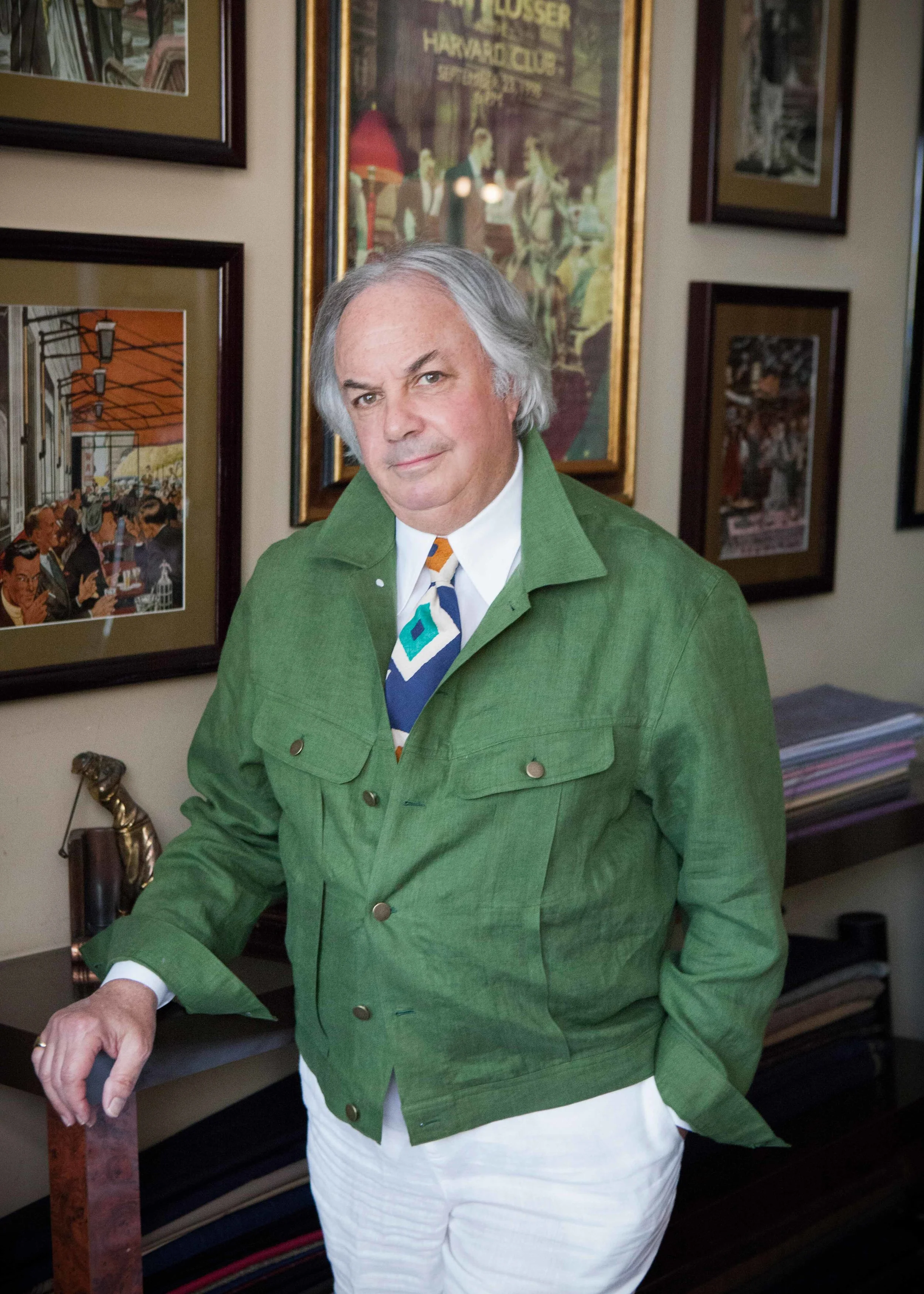 Alan flusser store cashmere sweaters